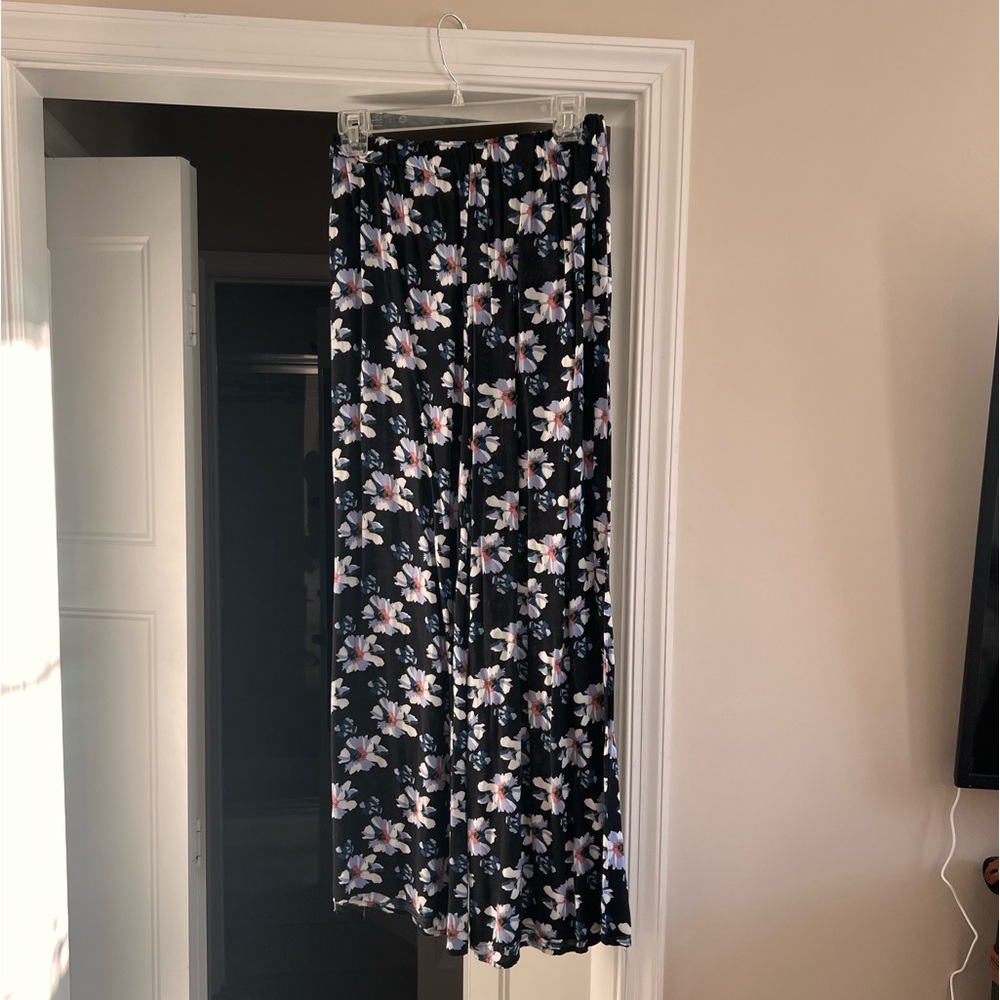 Floral Maxi Flowy Pants